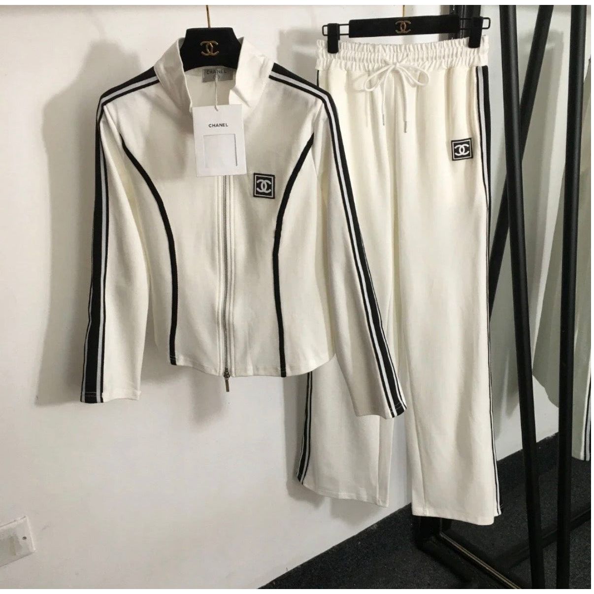 CC WHITE TRACKSUIT