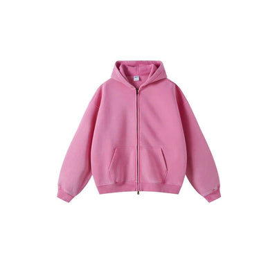 Graphic Heavyweight Zipped Hoodie