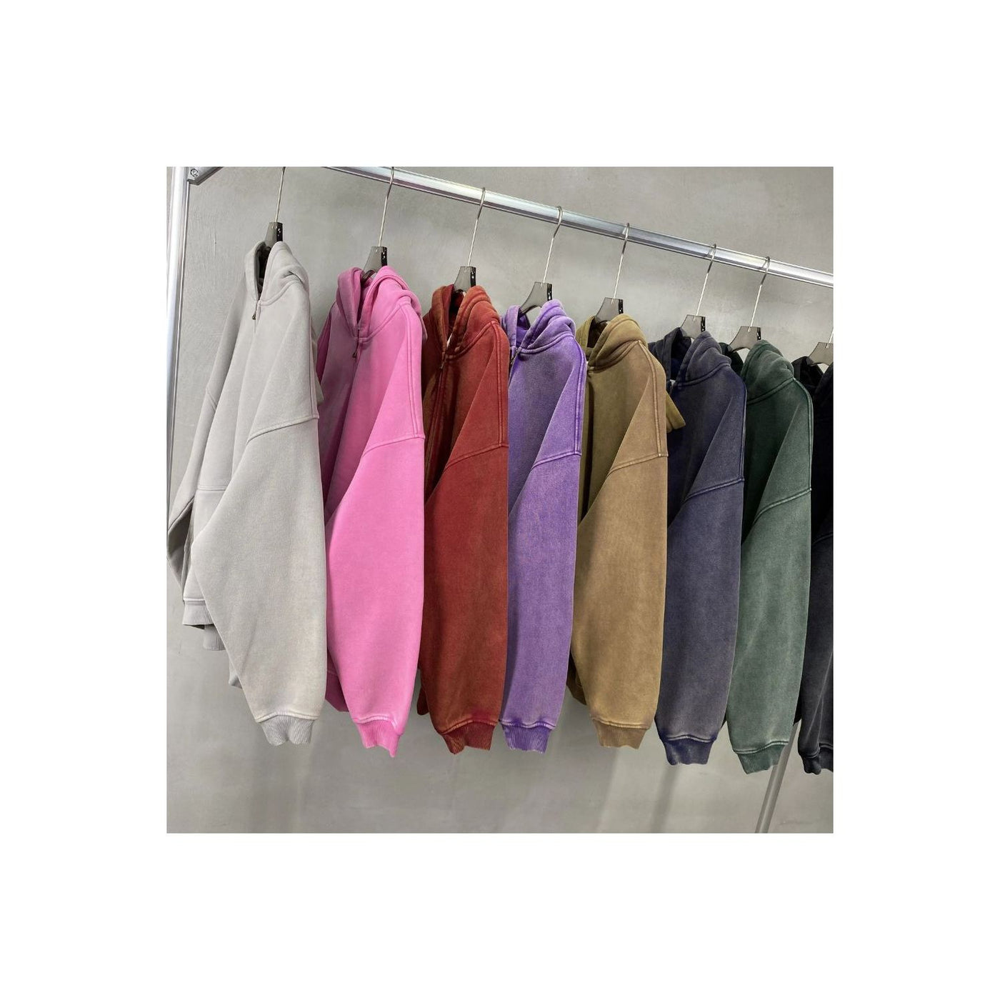 Graphic Heavyweight Zipped Hoodie