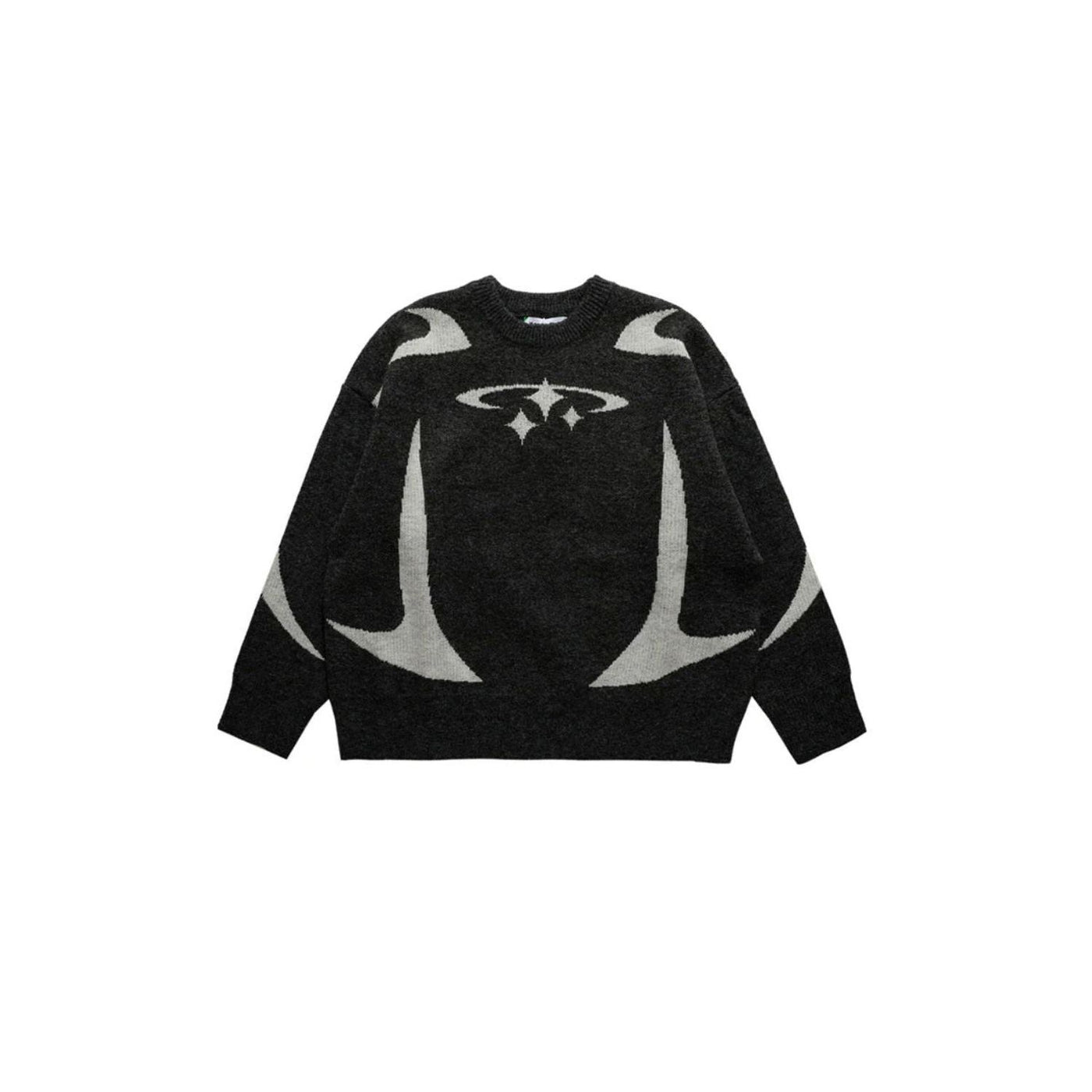 Y2K STARS KNITTED SWEATER