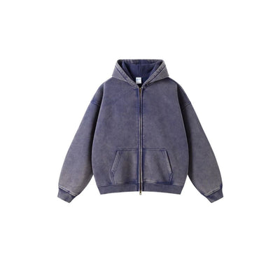 Graphic Heavyweight Zipped Hoodie