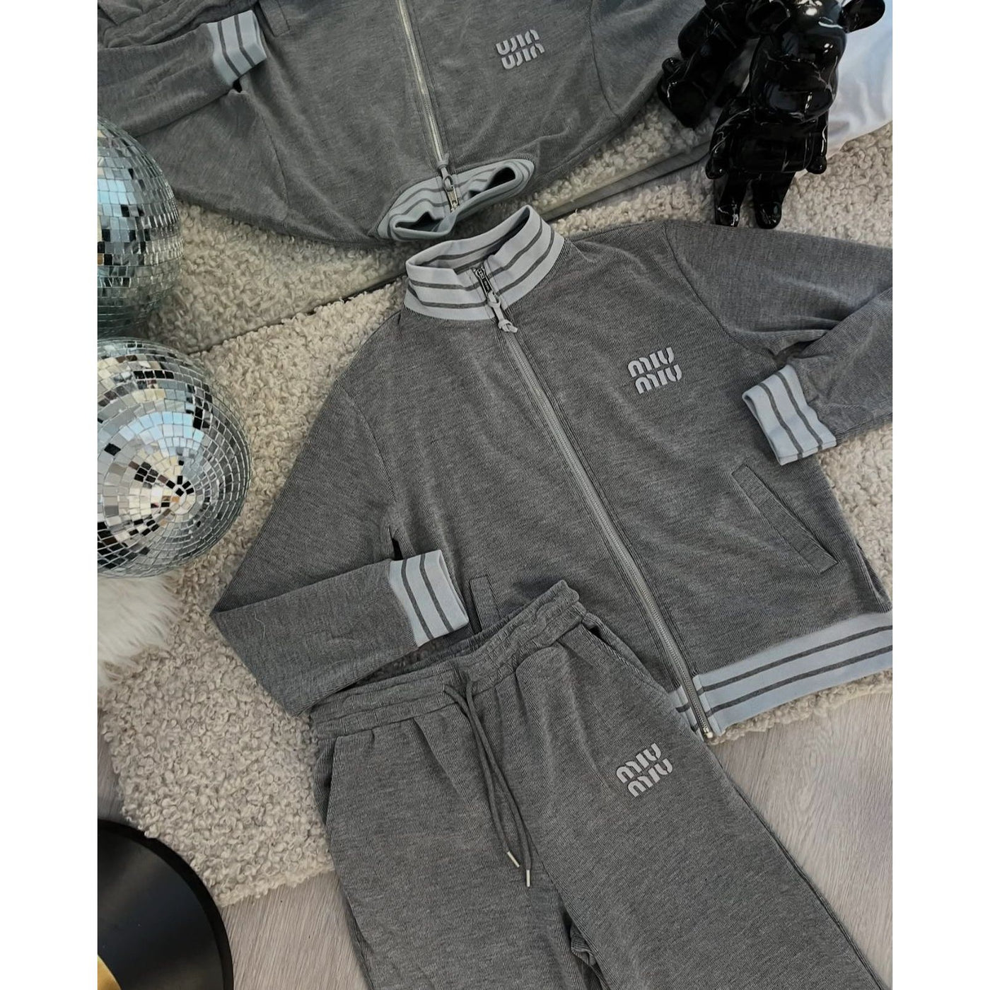 Miu Miu set grey