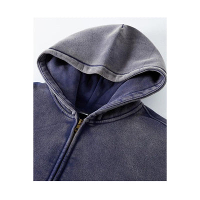 Graphic Heavyweight Zipped Hoodie