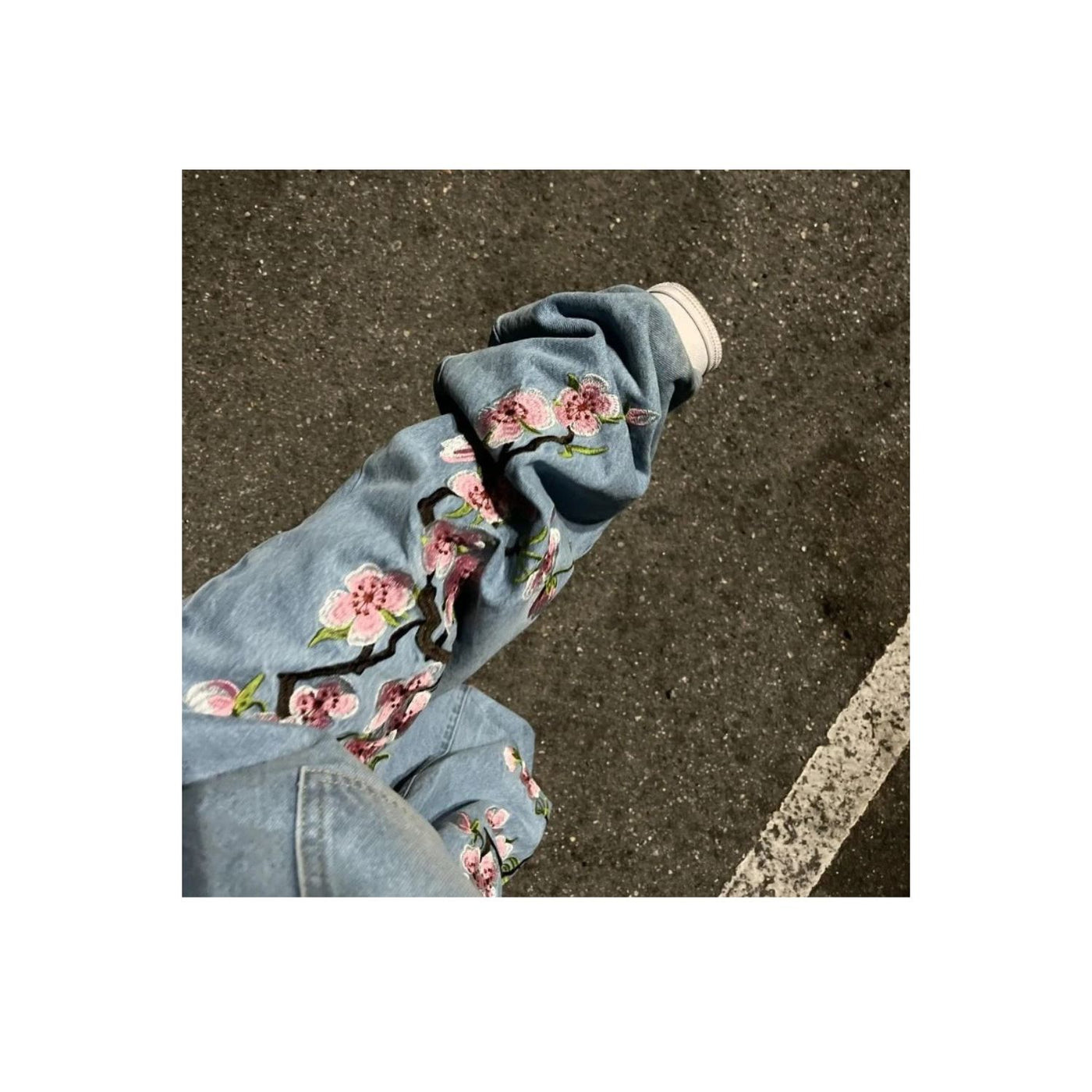 'Blossom' Embroidered Jeans
