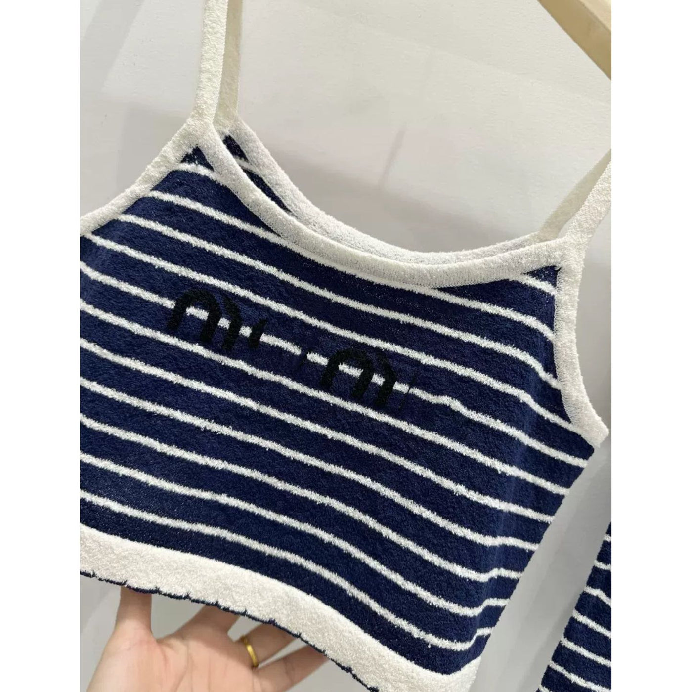 Miu Miu set stripes