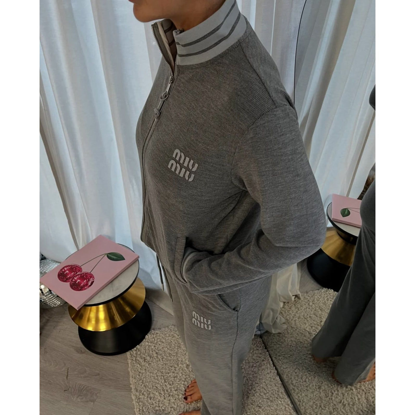 Miu Miu set grey