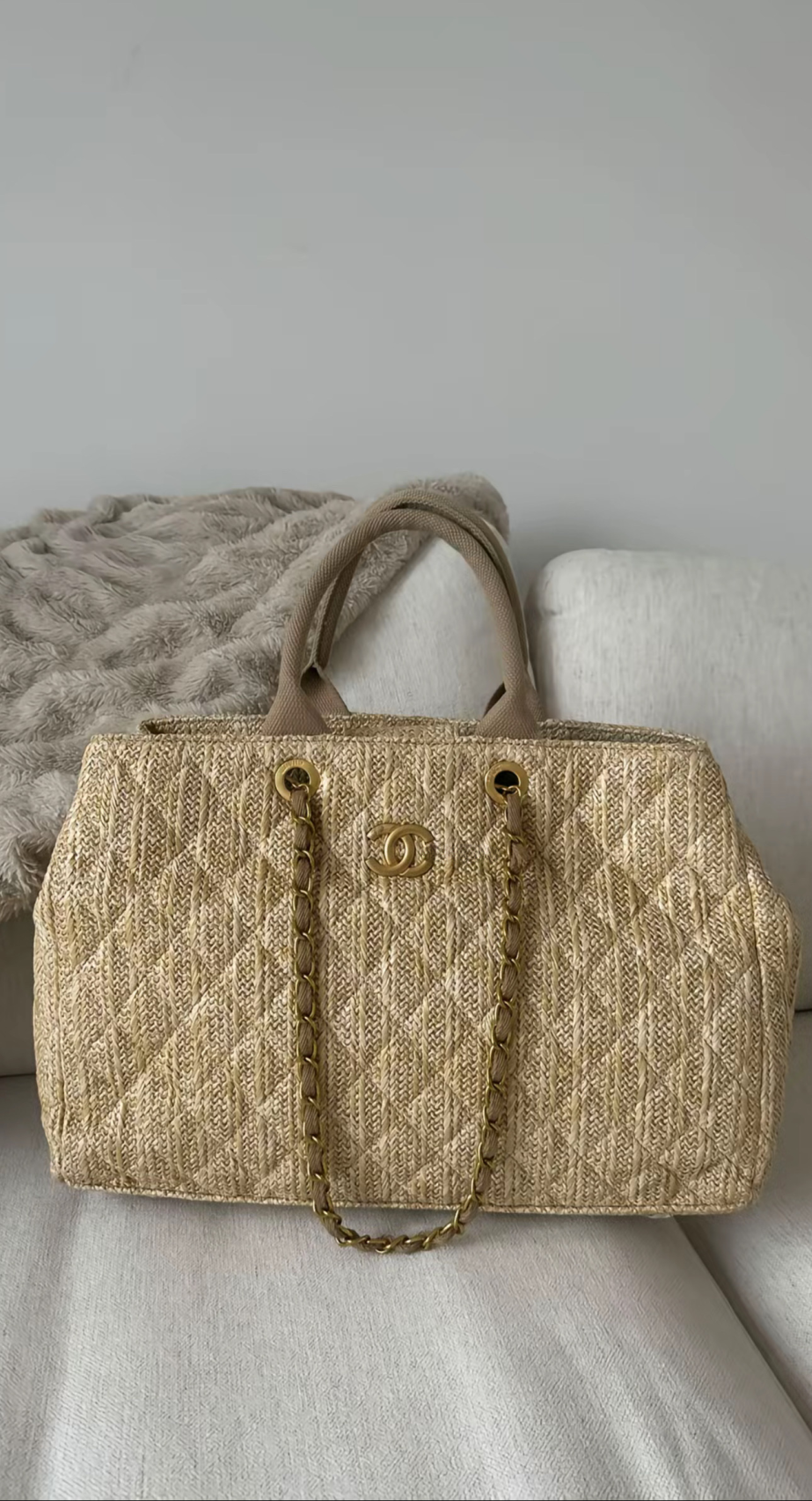 CC BAG BEIGE LARGE