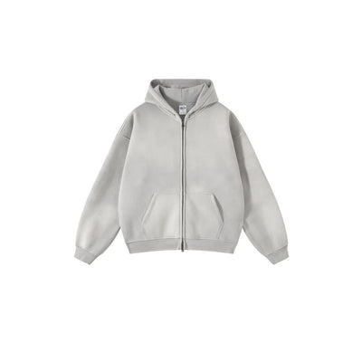 Graphic Heavyweight Zipped Hoodie