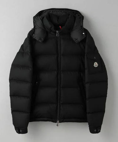 Moncler Coat Black Matt
