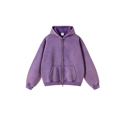 Graphic Heavyweight Zipped Hoodie