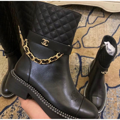 CC CHAIN BOOTS