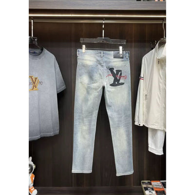 LV skater jeans logo