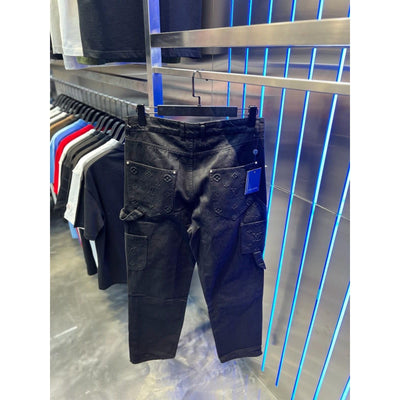 LV carpenter denim jeans black
