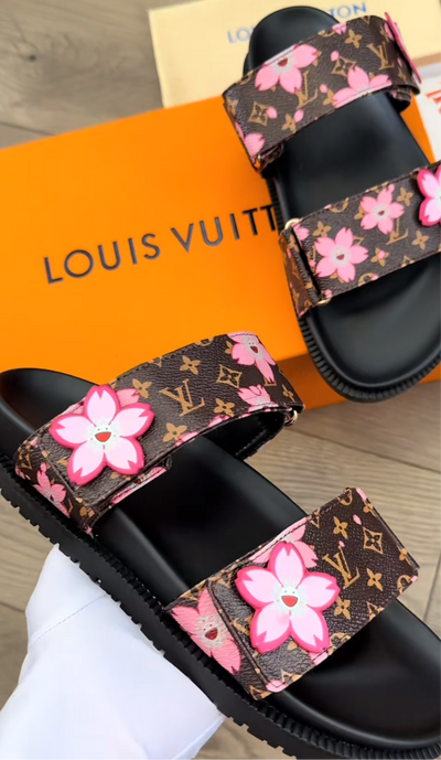 LV SANDALS CHERRY BLOSSOM