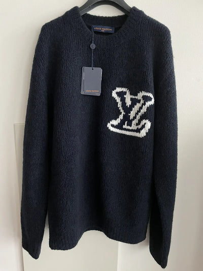 LV SWEATER BLACK