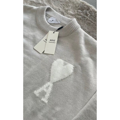 Ami Paris Sweater Beige