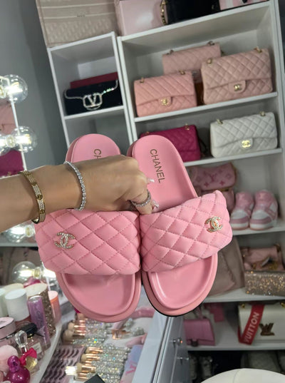 CC pink sandals