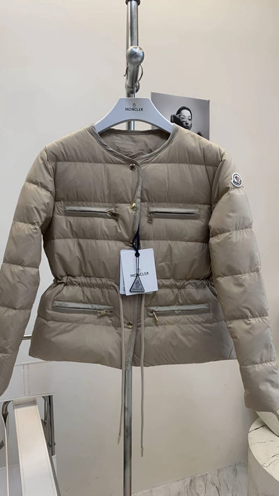 MONCLER COAT BEIGE