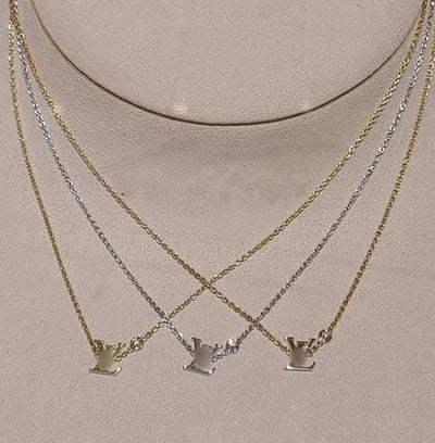 LV Necklace with diamond