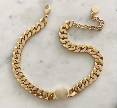 Dior Gold necklace