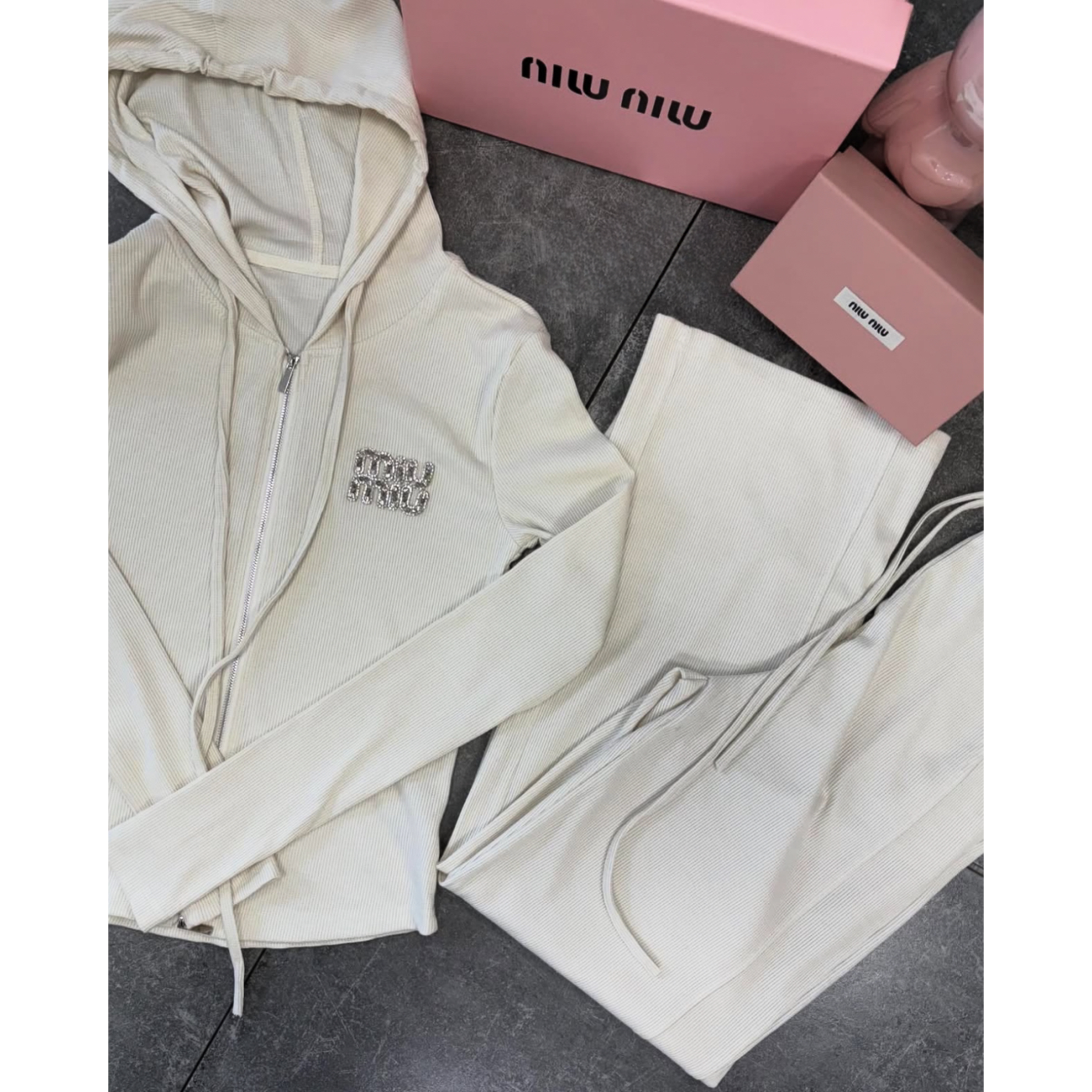 MIU MIU EMBELLISHED SET