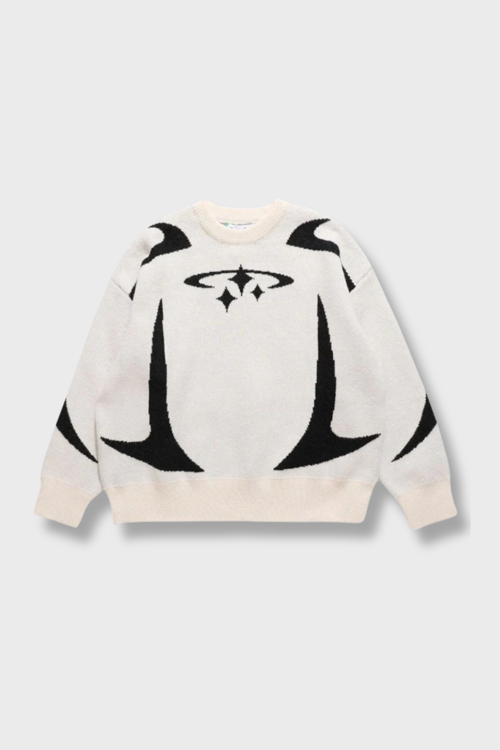 Y2K STARS KNITTED SWEATER