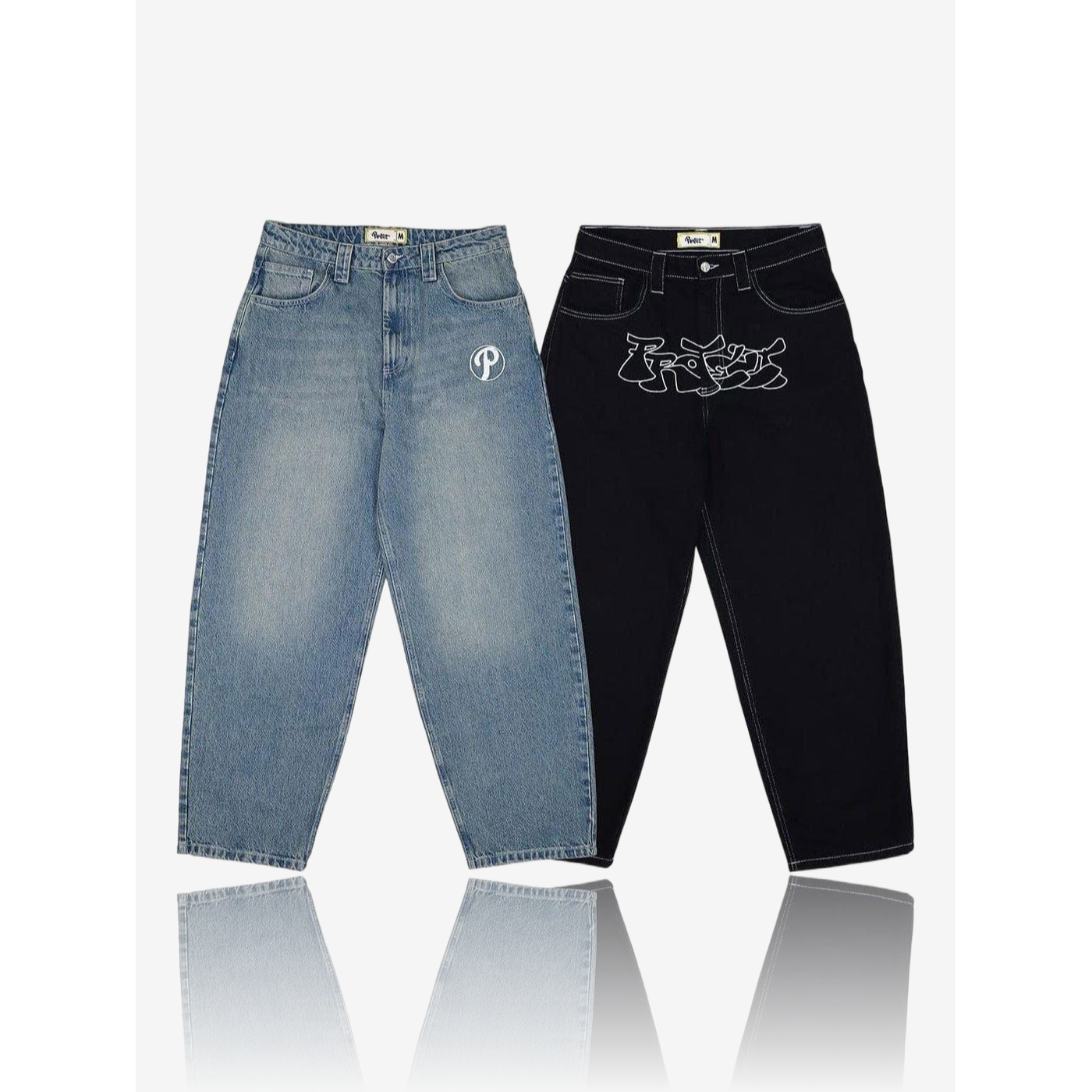 'Project' Baggy Jeans